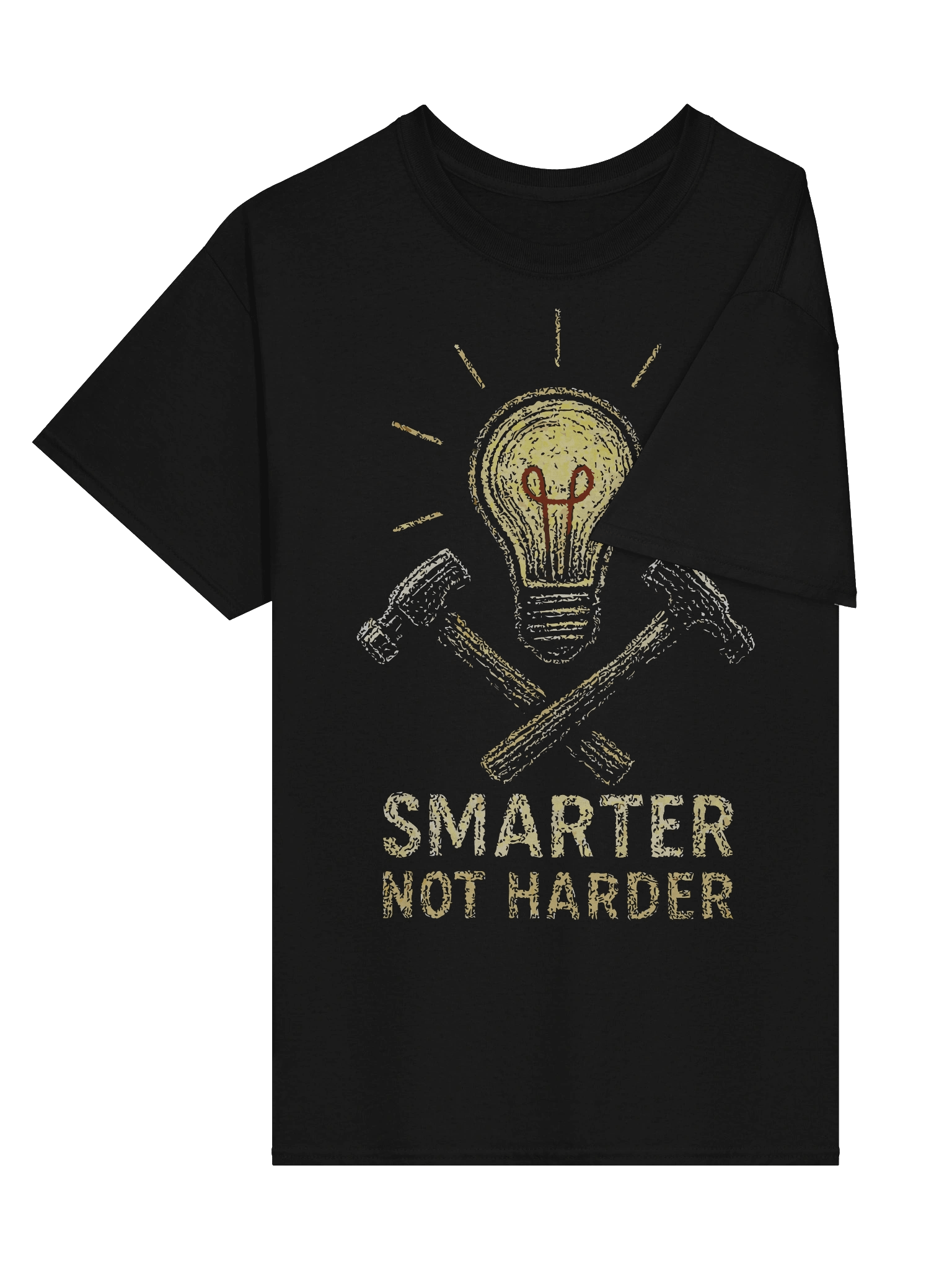 “Smarter Not Harder”- Premium Motivational Tee product image (3)