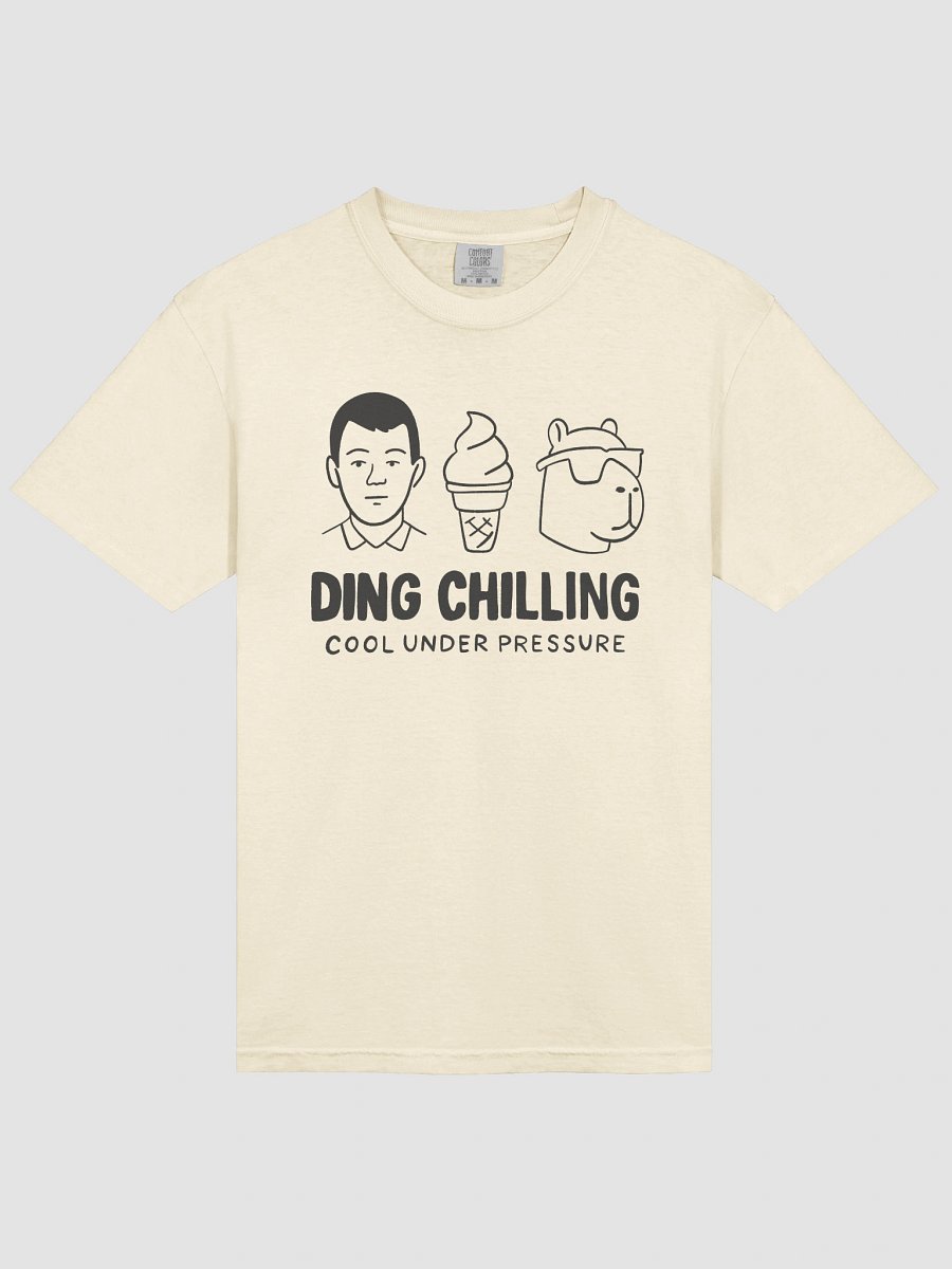 Ding Chilling – Cool Under Pressure | Funny Chess Meme Design | T-Shirt Light product image (3)