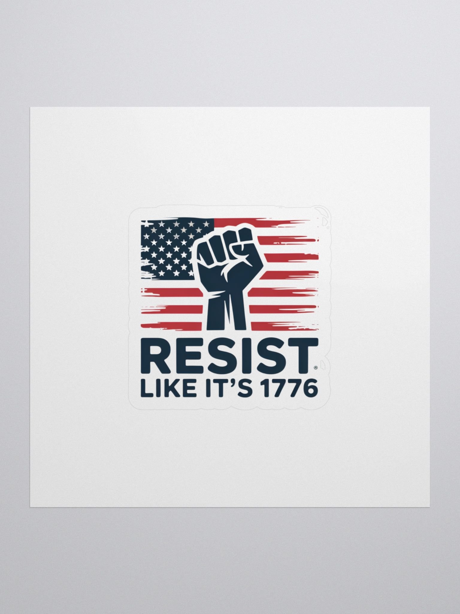 Resist Like It's 1776 Sticker product image (1)