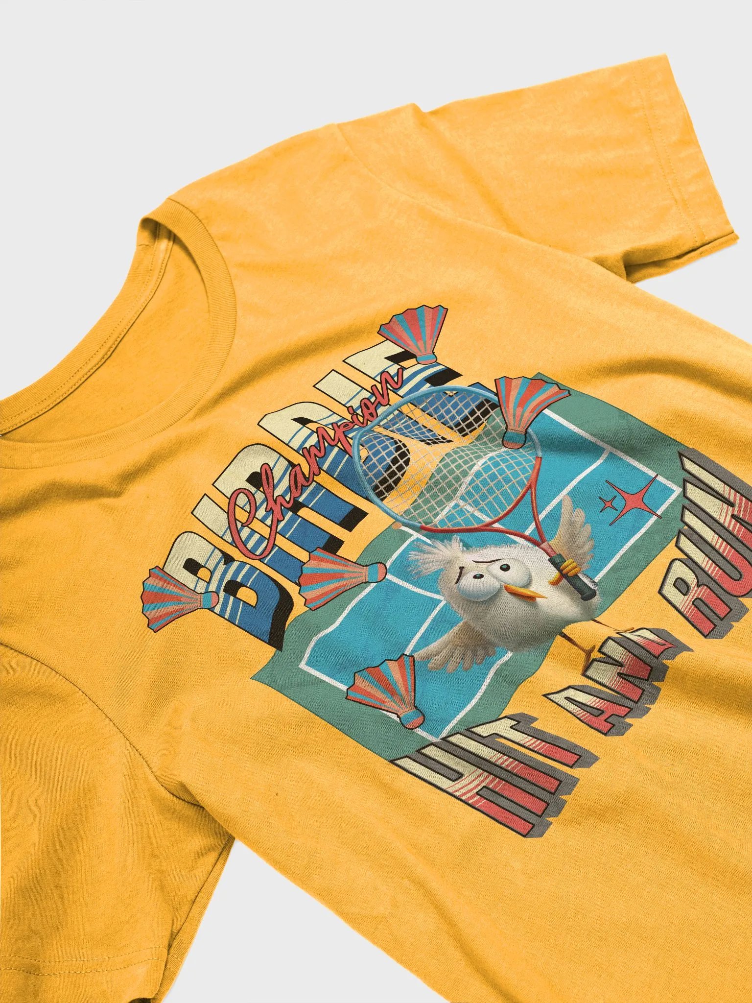 Birdie Champion Hit and Run Badminton T-shirt product image (2)