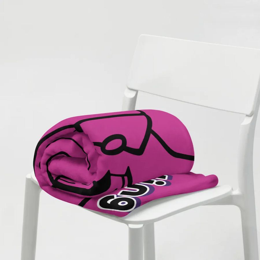 Ghostly Reading Throw Blanket product image (8)
