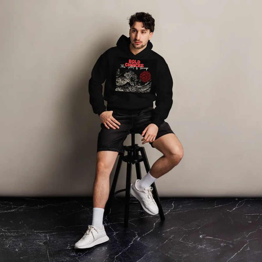 Bold Choices "The Art of Living" Hoodie product image (5)