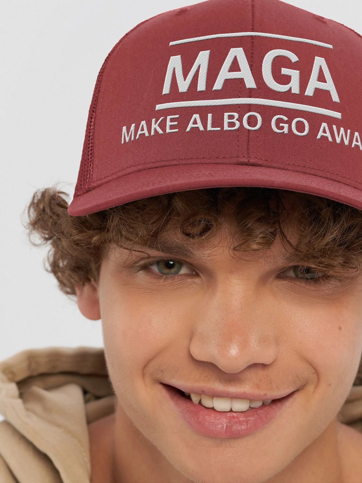 MAGA Make Albo Go Away Hat product image (8)