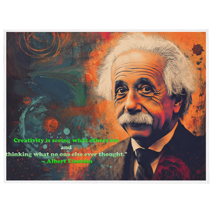 Einstein Quote Throw Blanket product image (1)
