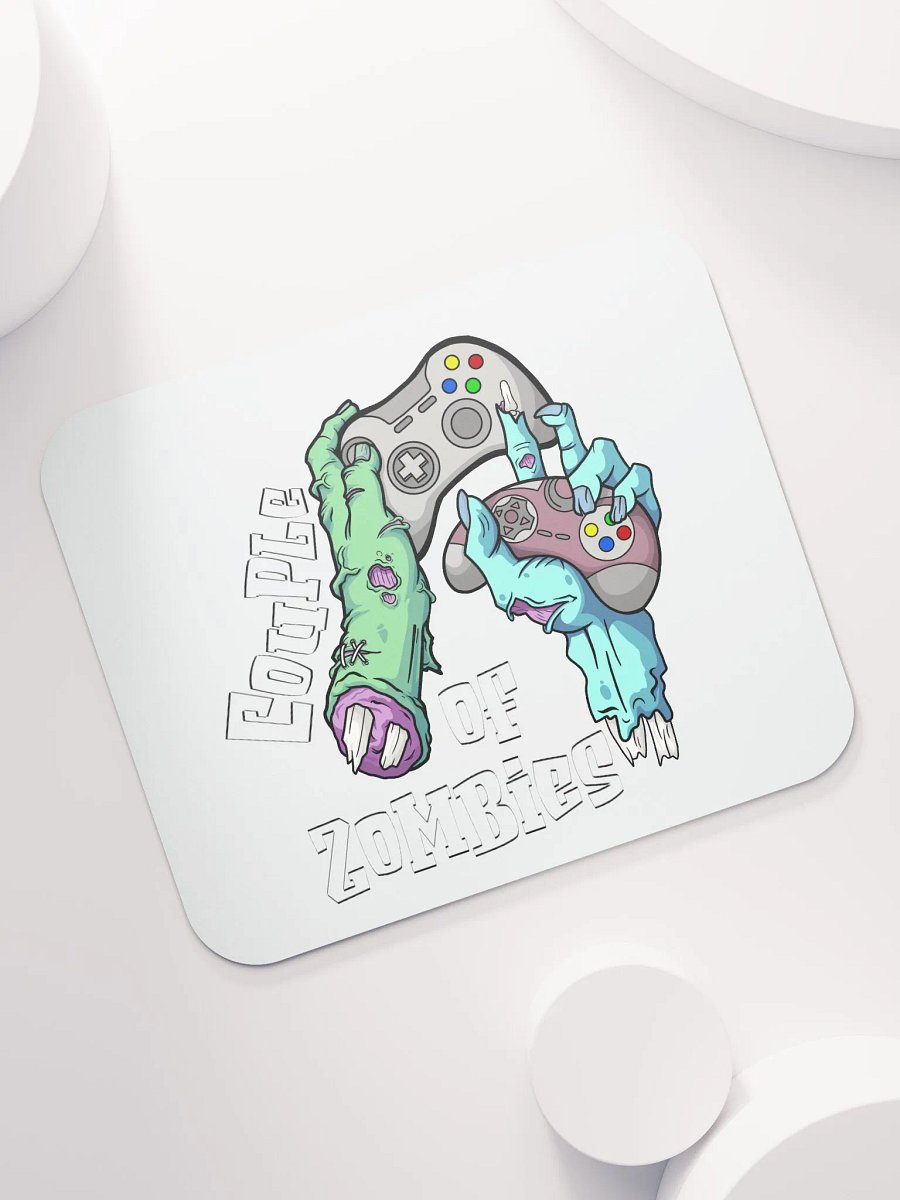 Couple of Zombies Mouse Pad product image (7)
