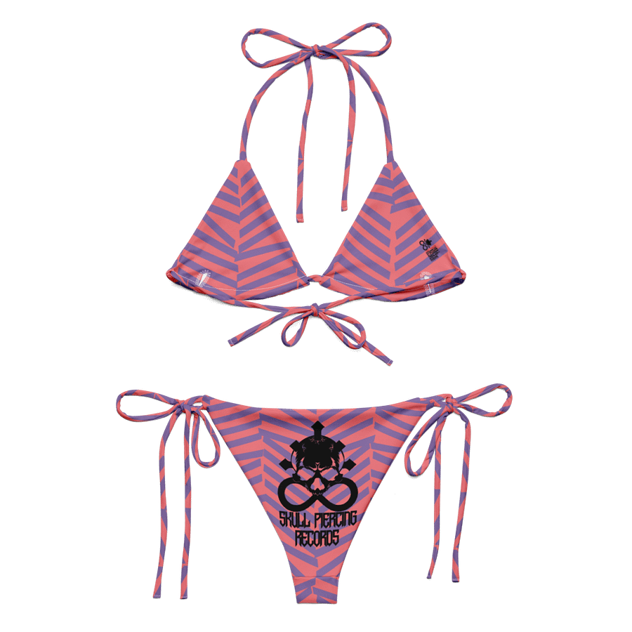 Skull Piercing Records Herringbone Bikini Set product image (2)