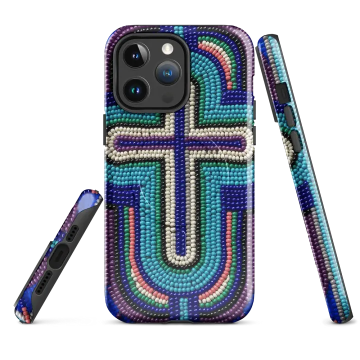 Sacred Cross Beaded iPhone® Case product image (1)
