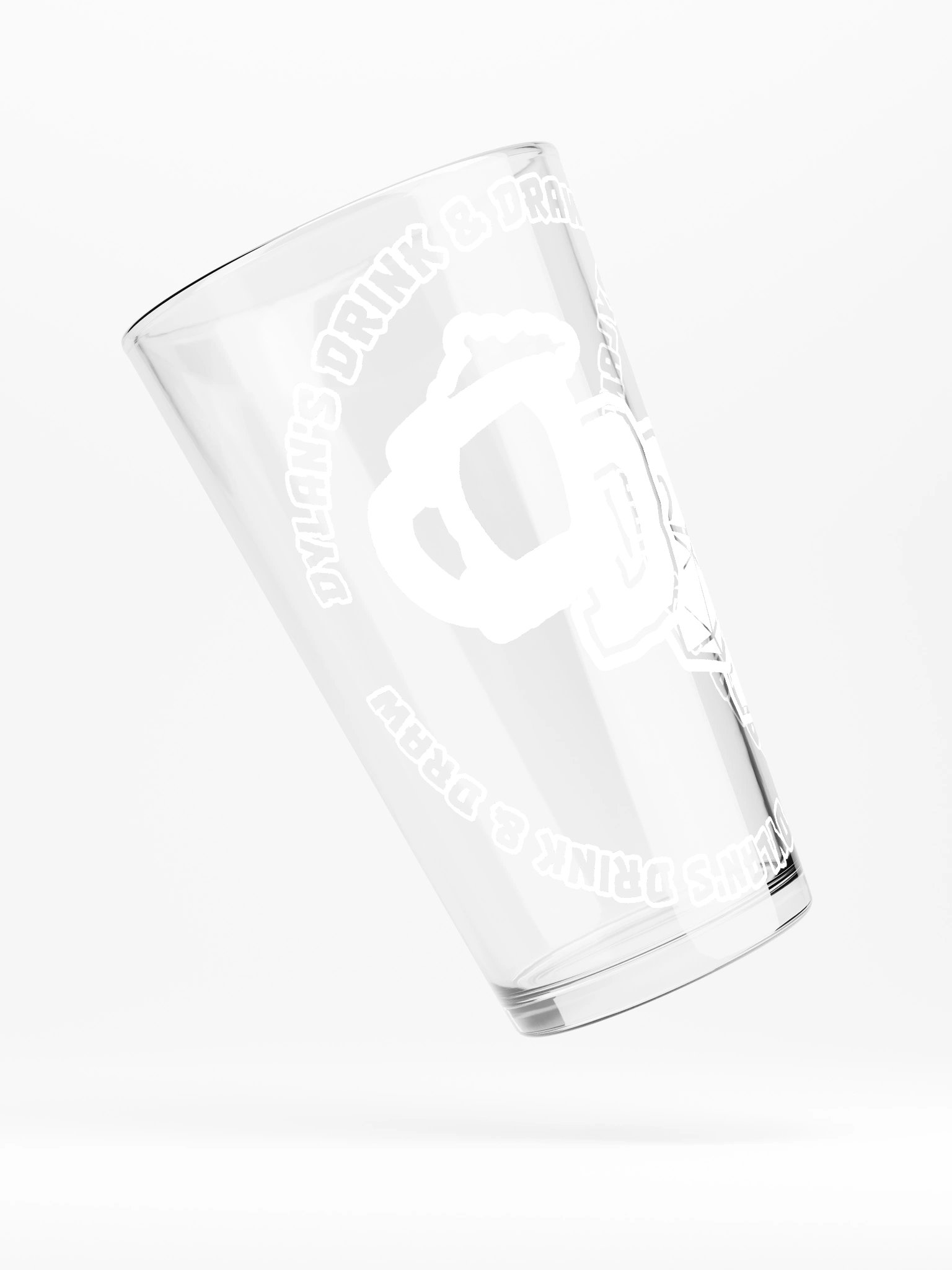 Dylan's Drink & Draw Pint Glass product image (4)