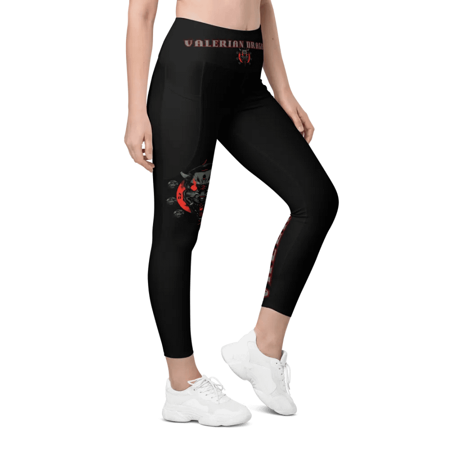 demon soul square up women's pocket leggings product image (6)