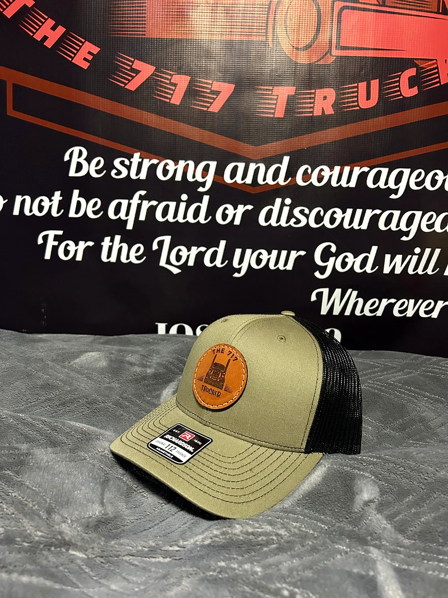 Loden/black 717 trucker hat product image (1)