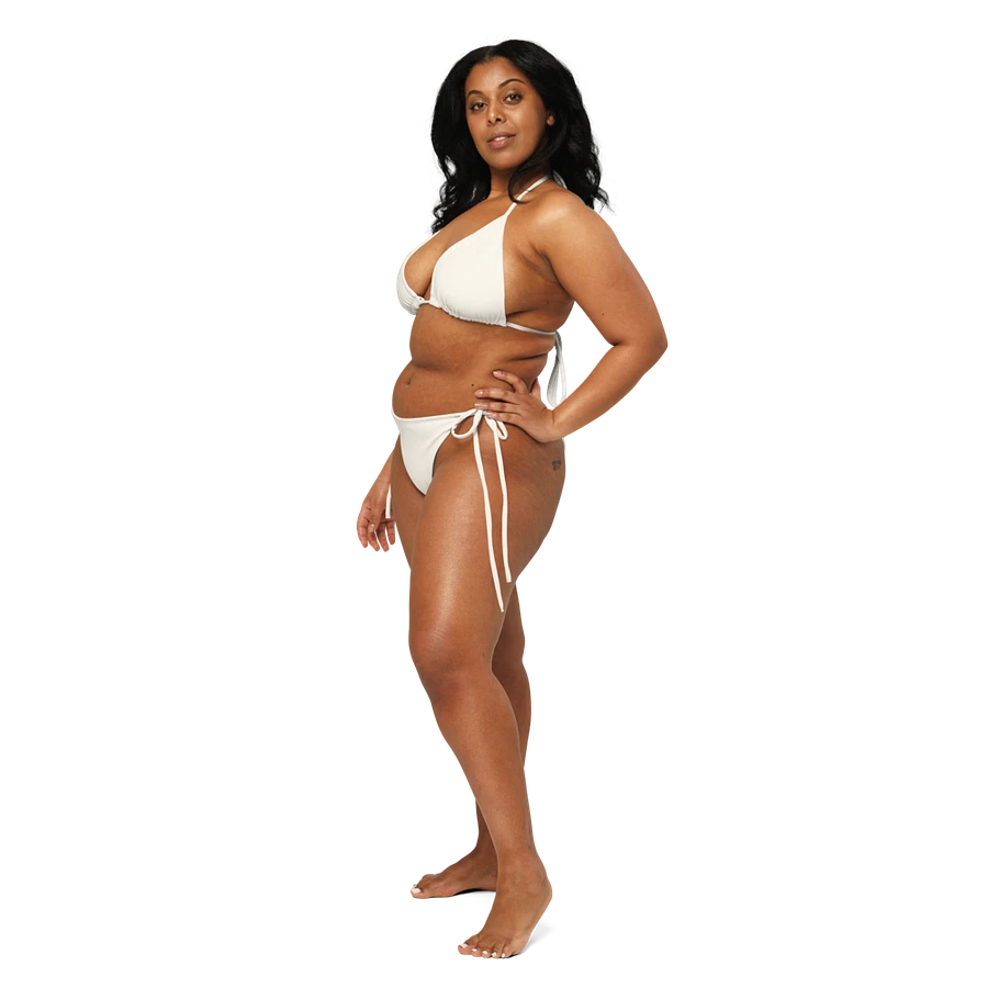 Namaste Cream and Gold String Bikini product image (7)