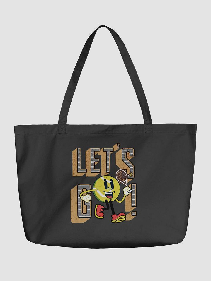 Lets Go Mascot Tennis Playful Ball Eco Tote product image (5)
