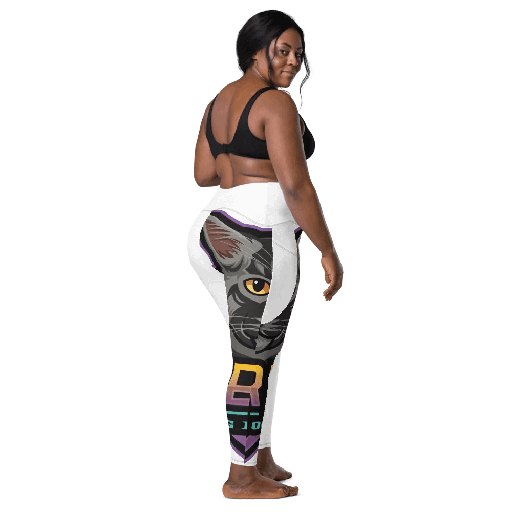All-Over Print Lady Leggings with Pockets product image (6)