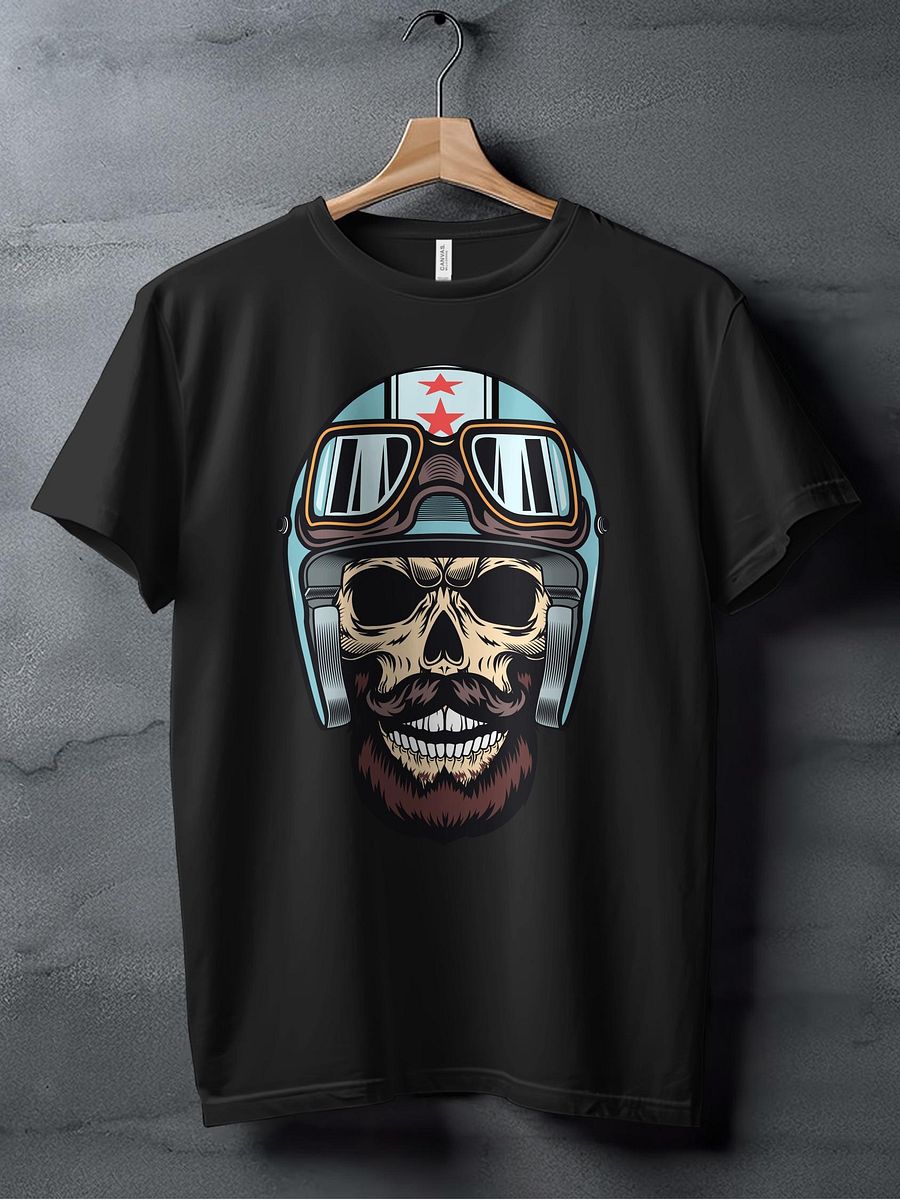 The Bearded Biker Skull product image (1)