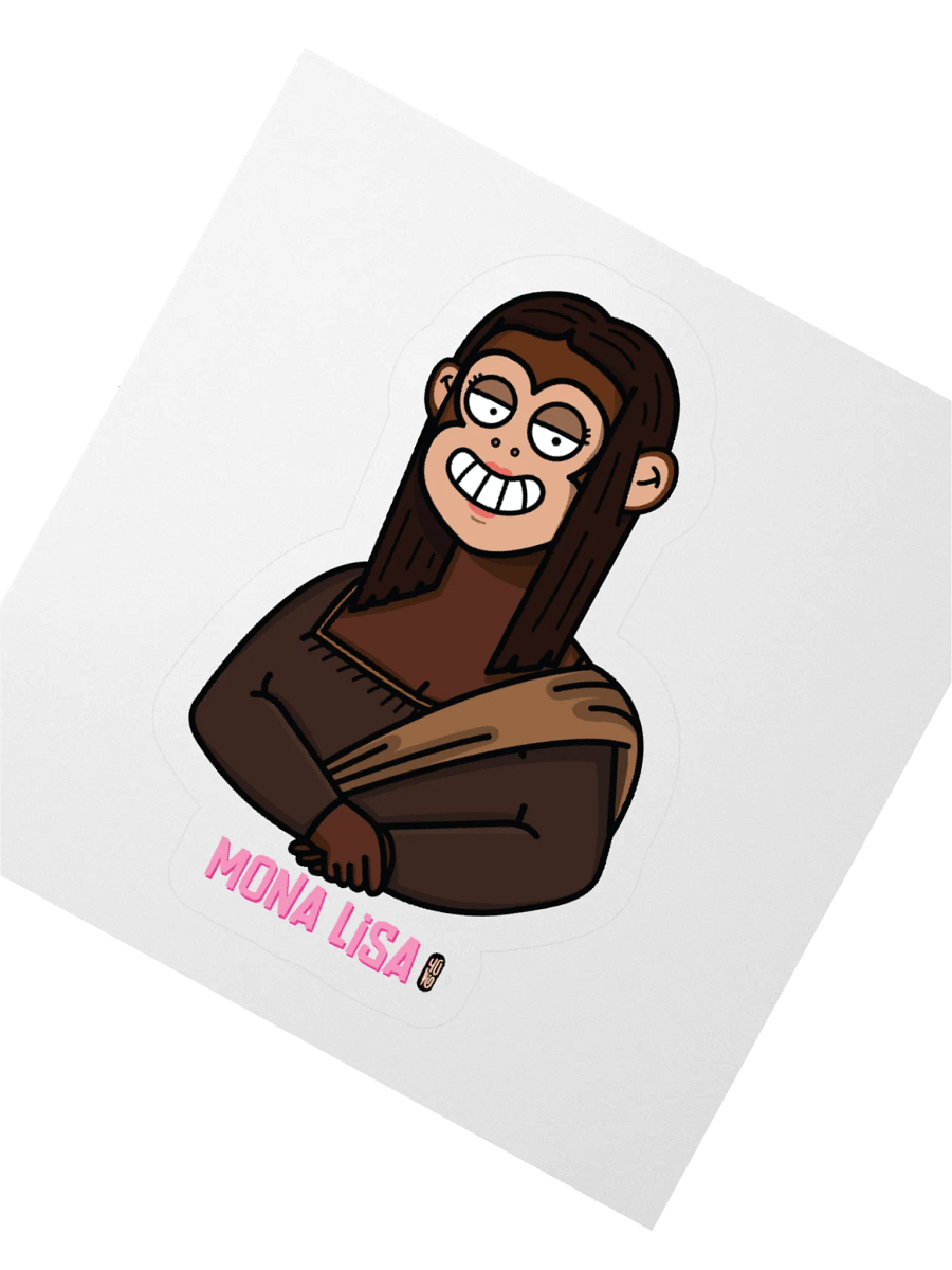 Mona Lisa - Sticker (Kiss Cut) product image (2)