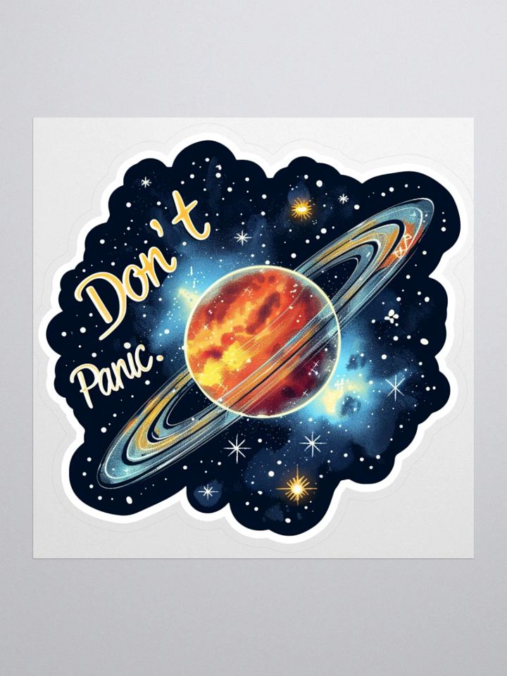 Don't Panic - Classic Sticker product image (2)