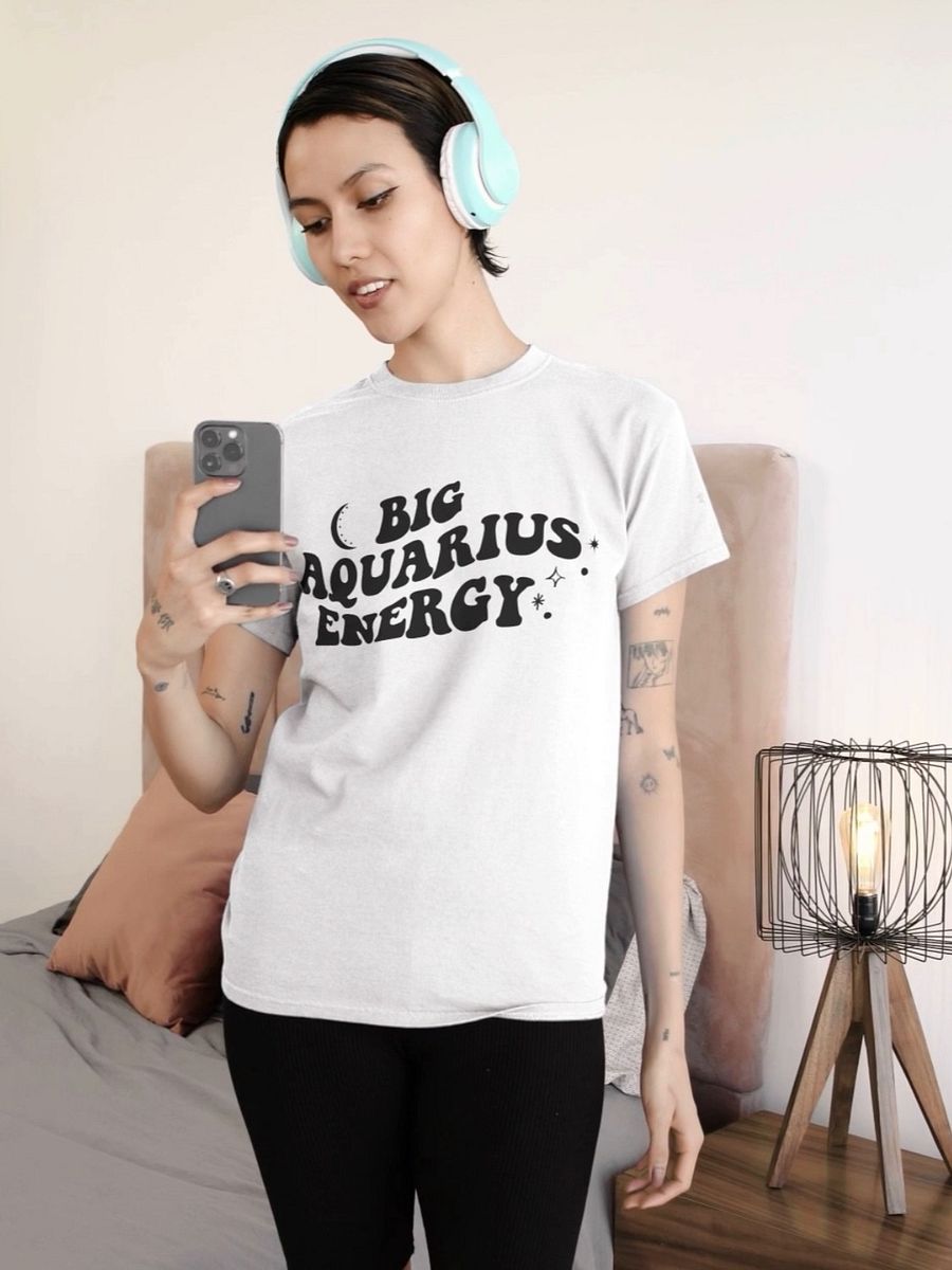 Big Aquarius Energy T-Shirt product image (1)