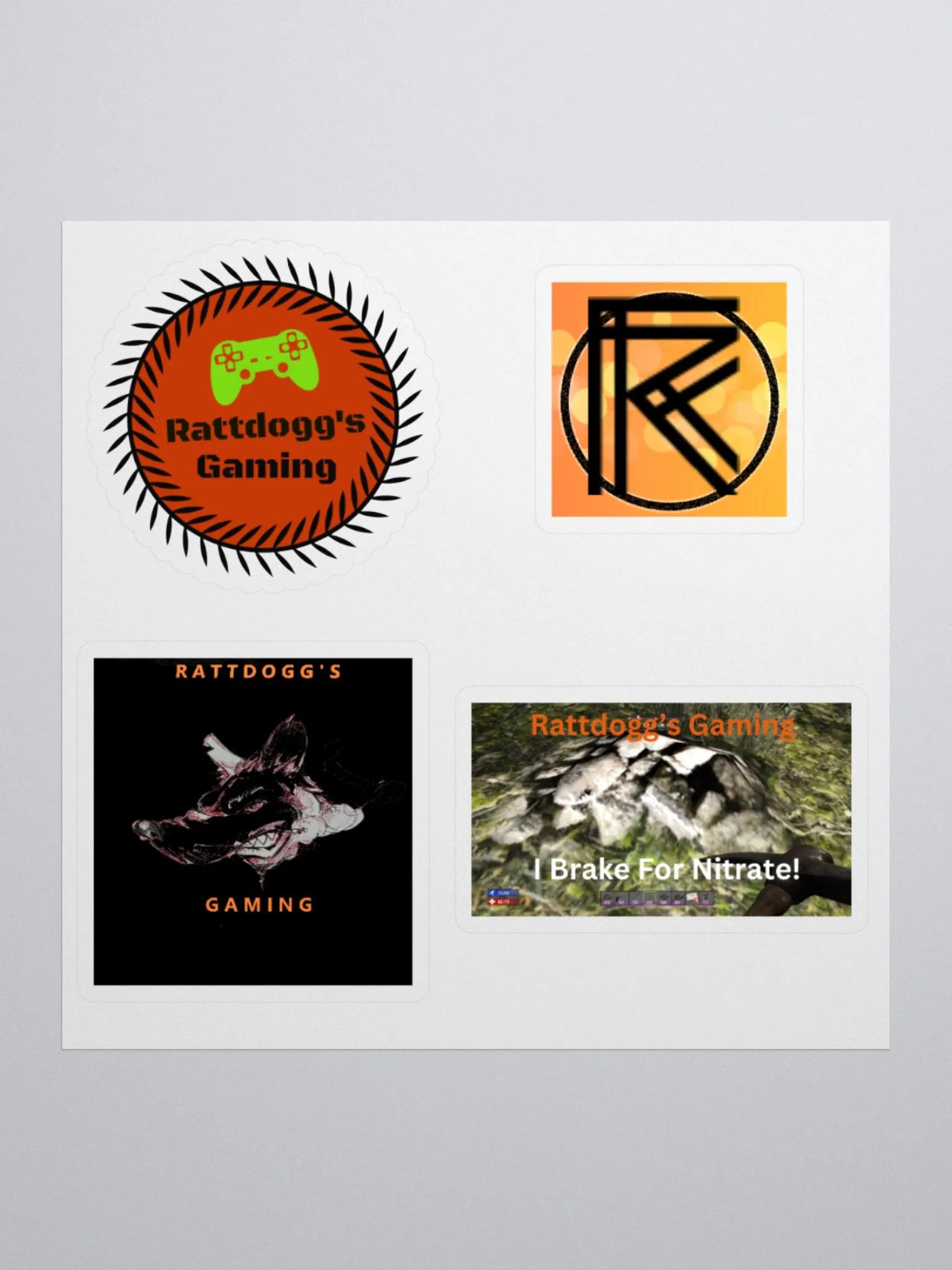 Rattdogg's Gaming Sticker Collection product image (1)