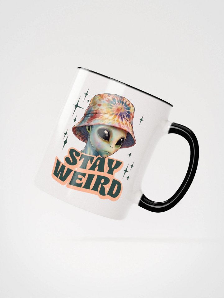 Stay Weird Alien Tie-Dye Mug product image (11)