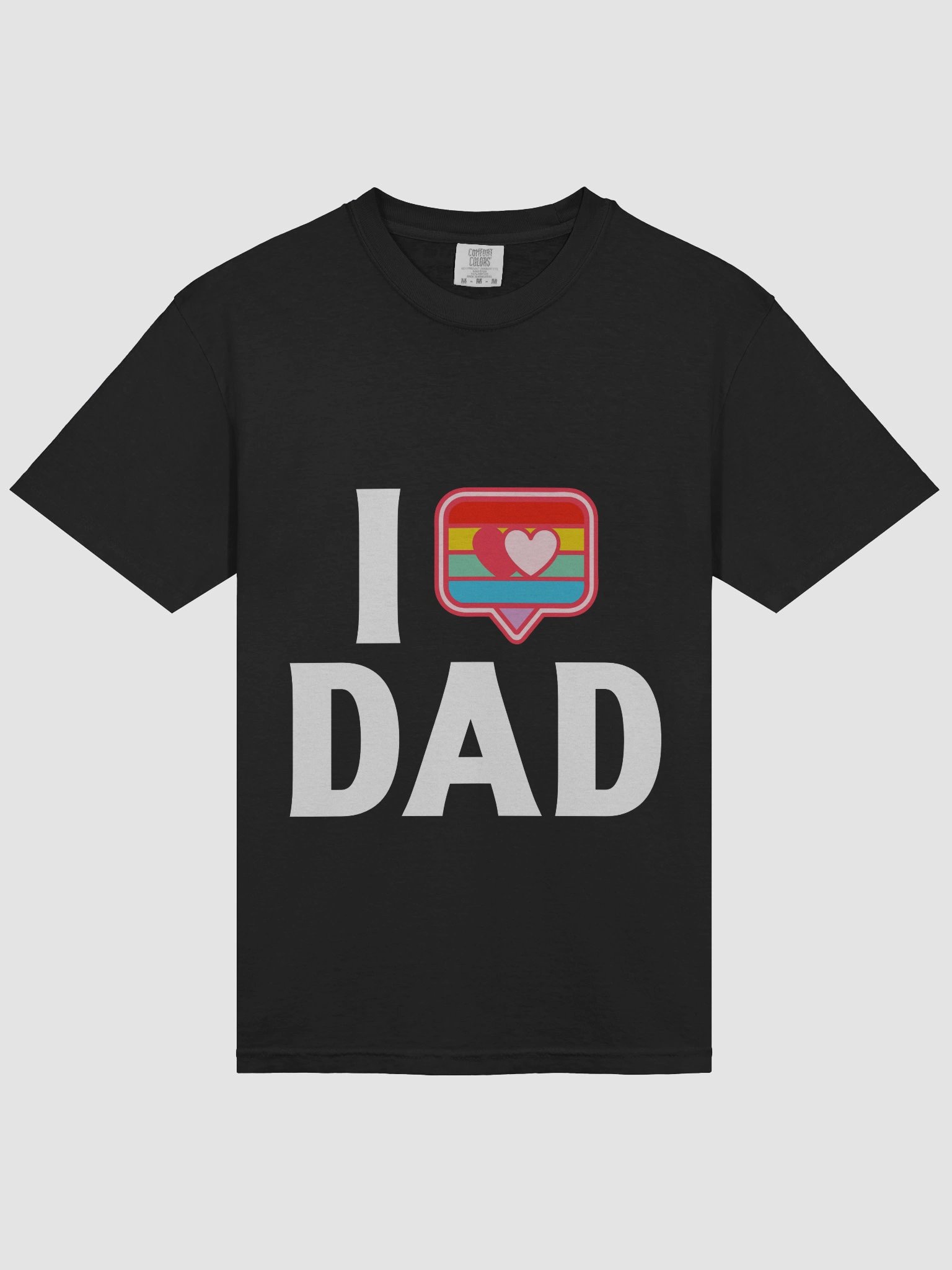 Colorful Speech Bubble Dad T-Shirt product image (3)