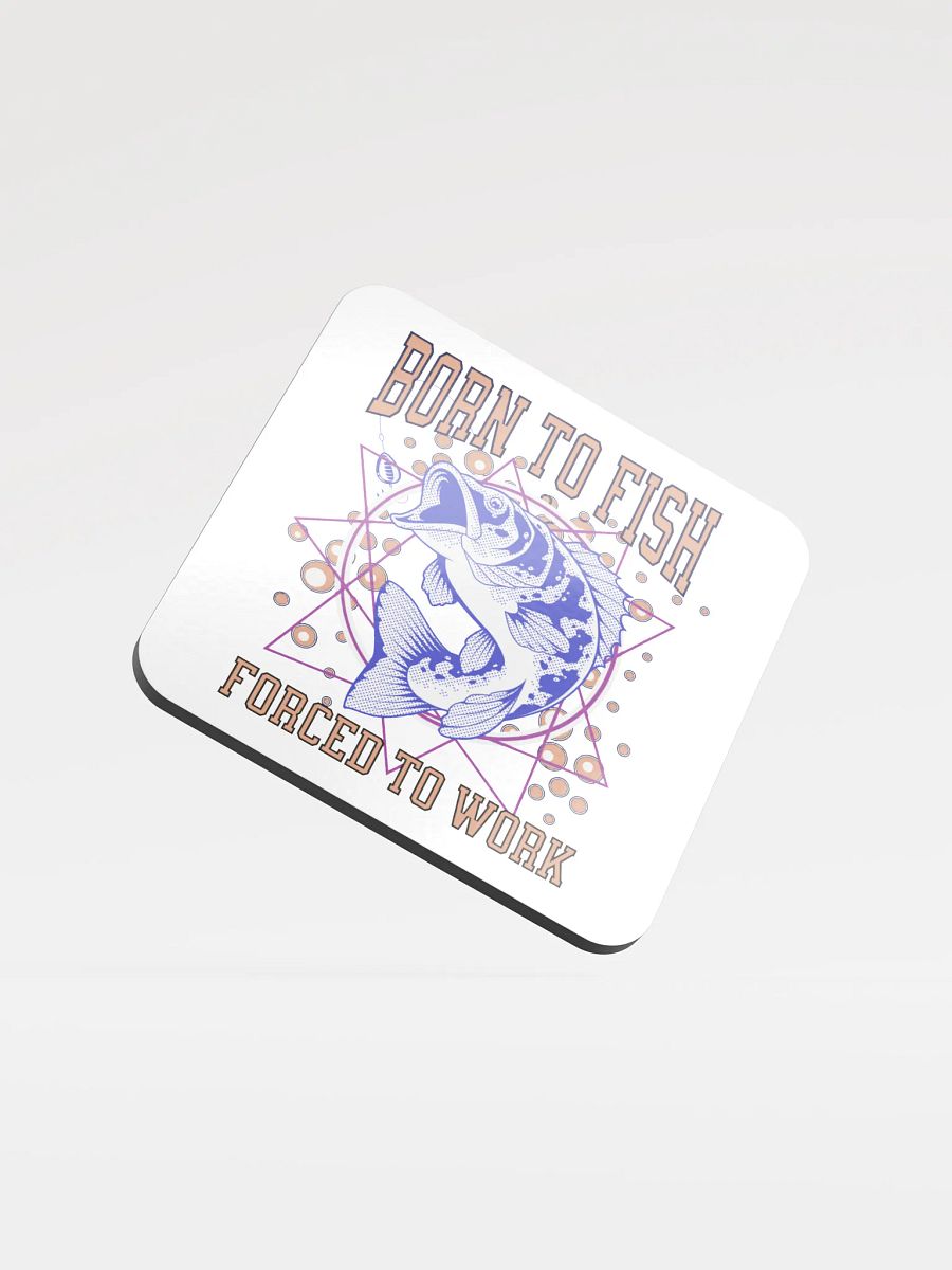 Born to Fish Forced To Work Coaster Set product image (1)