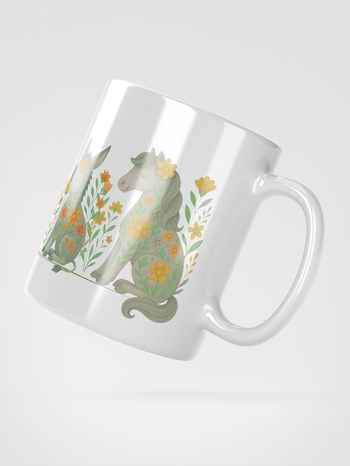 Mug Blanc - Ferme Fleurie Vintage Série 3 - Cadeau Original product image (2)