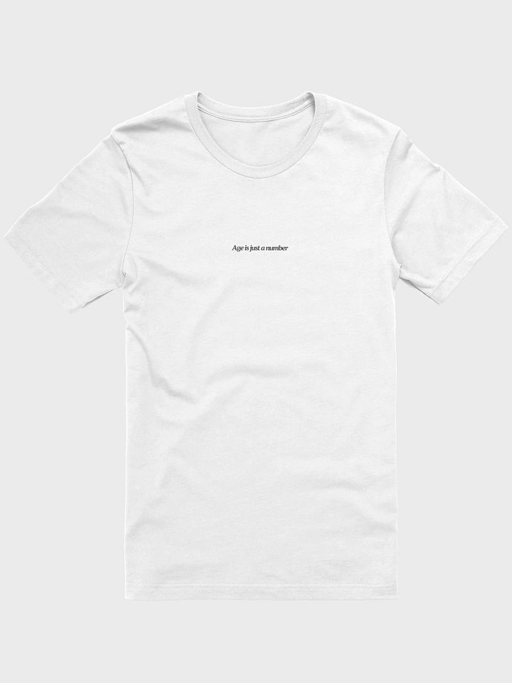 Ageless Wisdom Script Tee / Men's Women's Unisex T-Shirt product image (1)