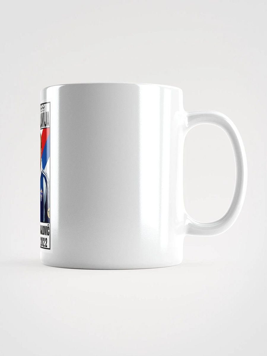 Siniša Mihajlović (SR Jugoslavija) EURO 2000 White Glossy Mug by Mugz Sublimation product image (4)