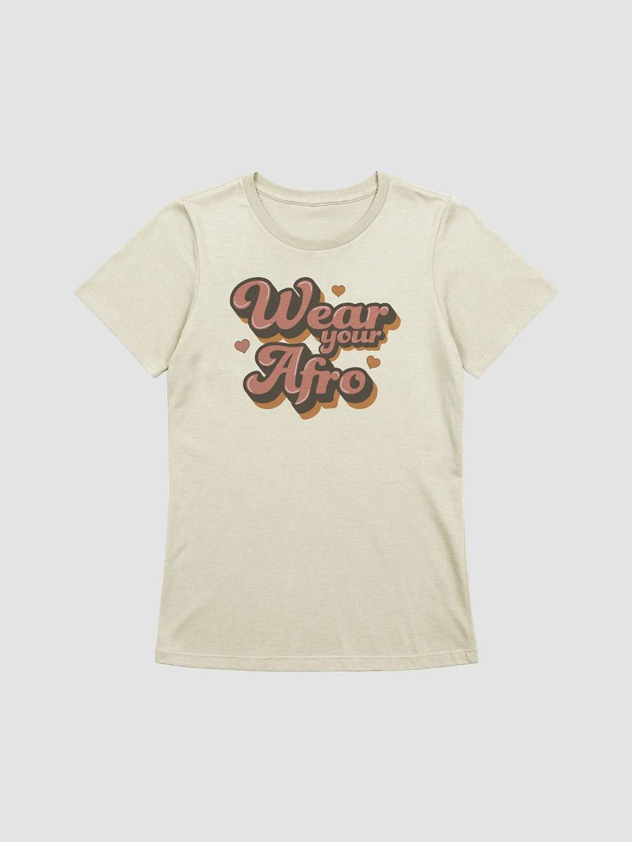Wear Your Afro Tee (relaxed fit) product image (13)