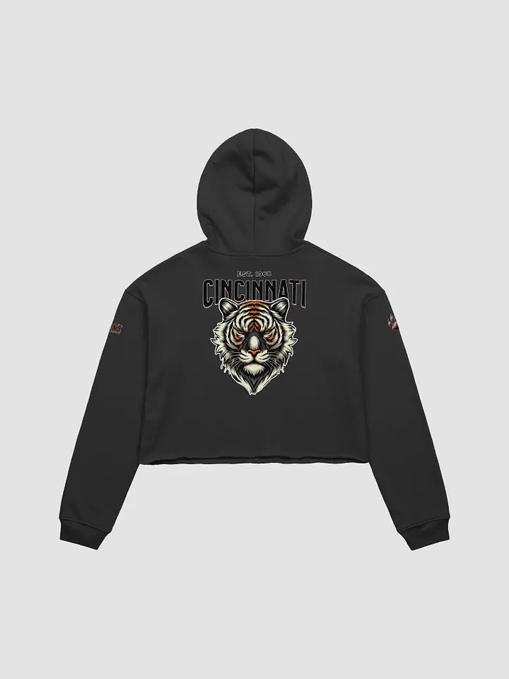 Cincinnati Bengals Tiger Pride Crop Hoodie | NFL Home Locker product image (2)