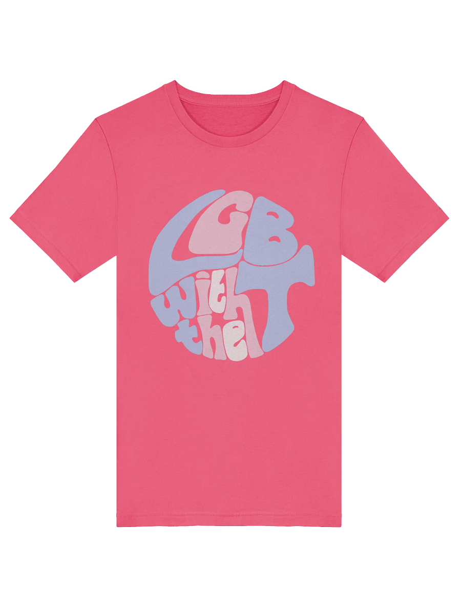 Transgender LGB with the T big print tee product image (5)