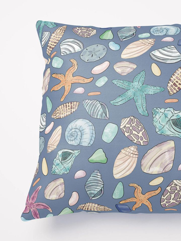 Sea Side Pillow in Storm Gray product image (2)