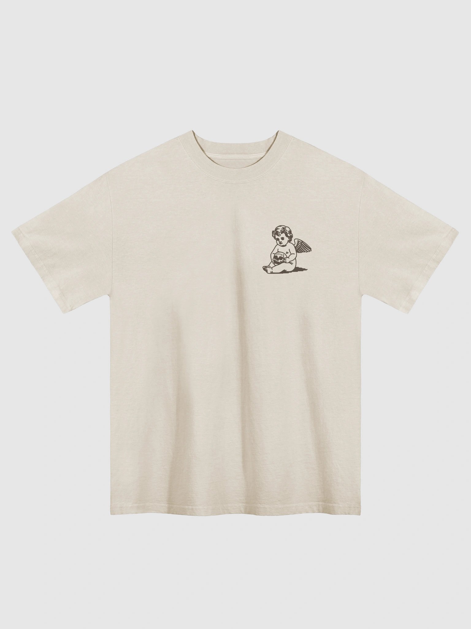 Fake Love Oversized Faded Tee product image (3)