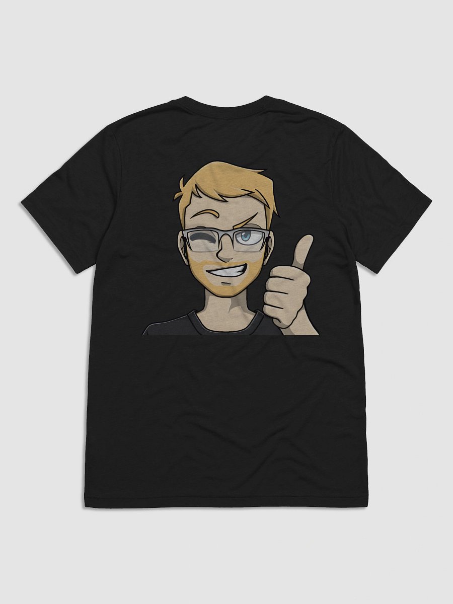 High-end T-shirt, black product image (2)