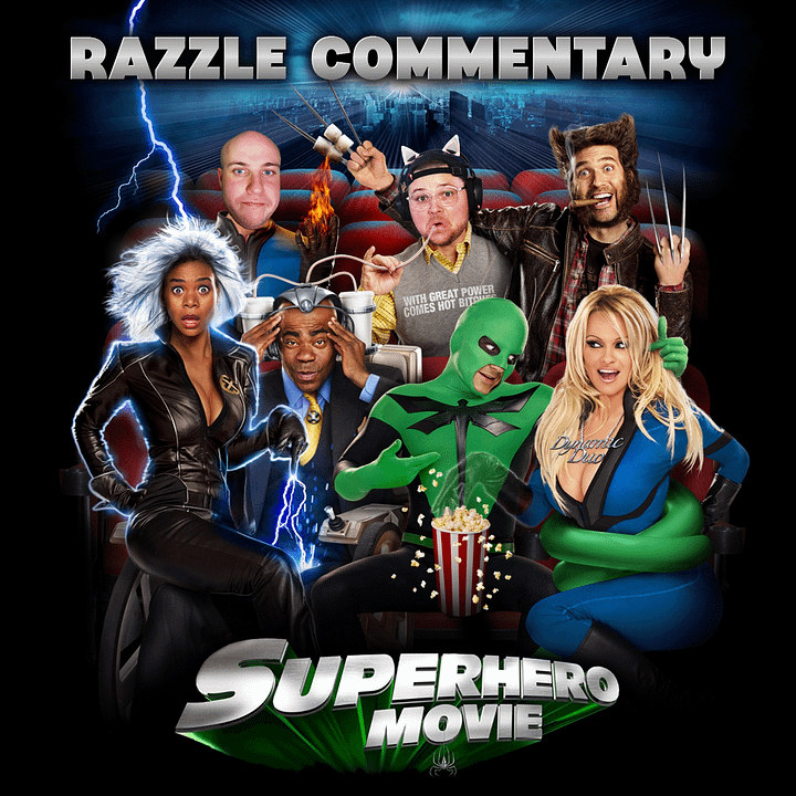 Superhero Movie (2008) - RAZZLE Commentary Full Audio Track product image (1)