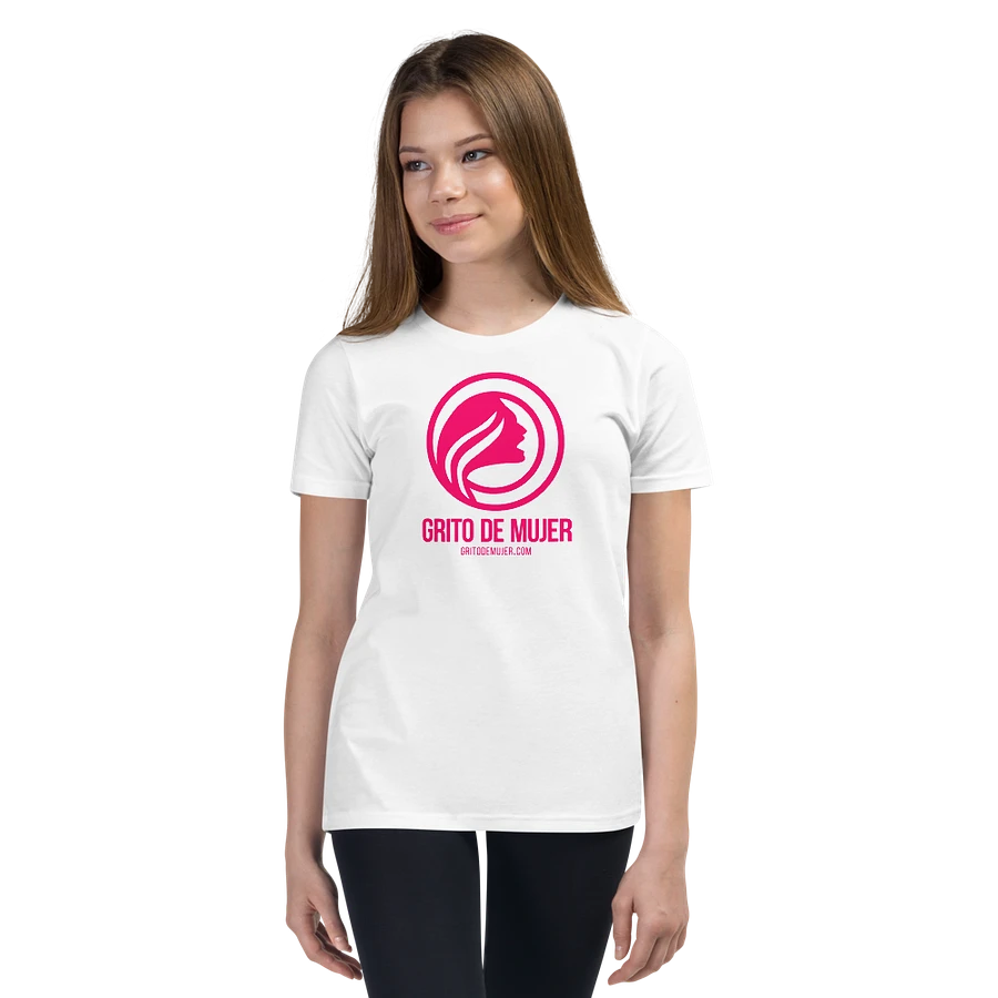 Camiseta Blanca Para Niñas | Jóvenes product image (1)