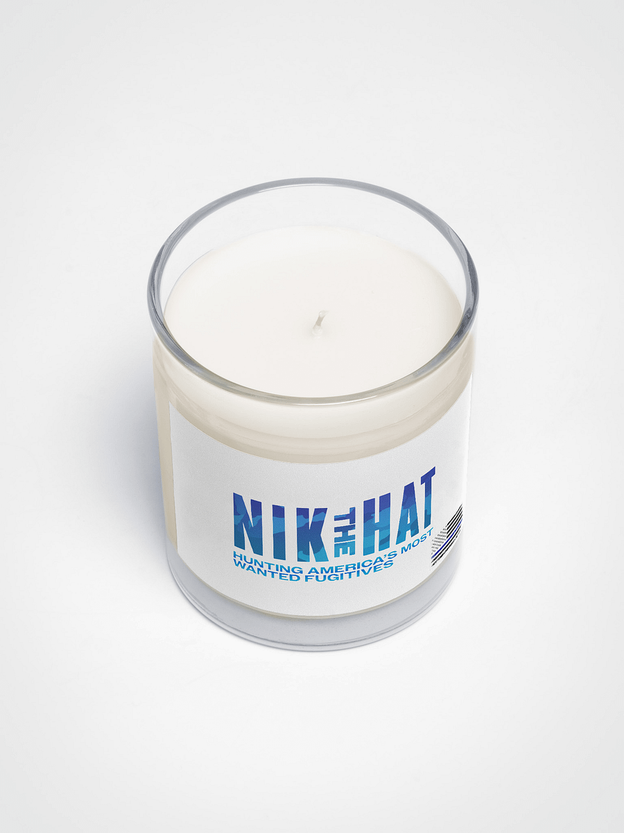 Nik The Hat | BACK THE BLUE Soy Wax Candle – Summer ’25 product image (3)