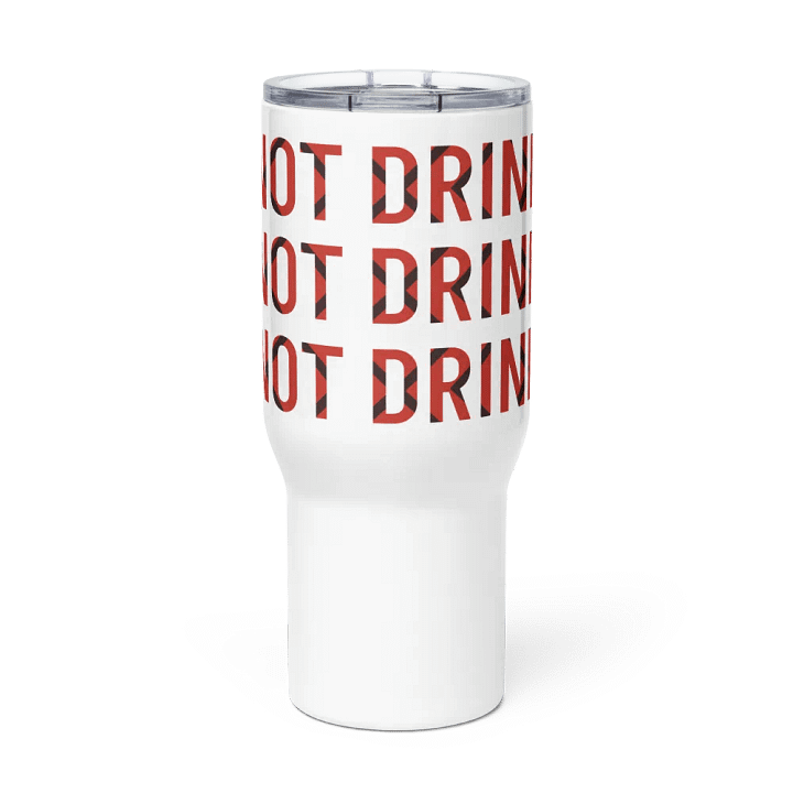 Warning Grid Travel Mug product image (2)