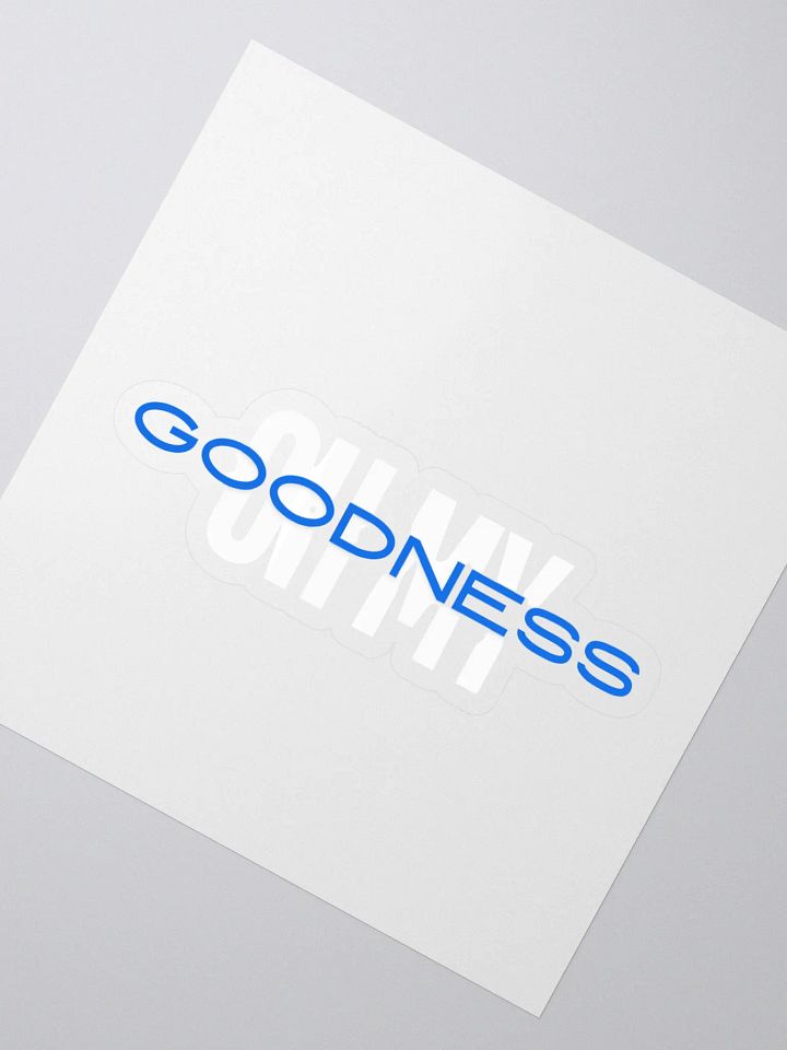 GOODNESS Kiss Cut Stickers product image (2)
