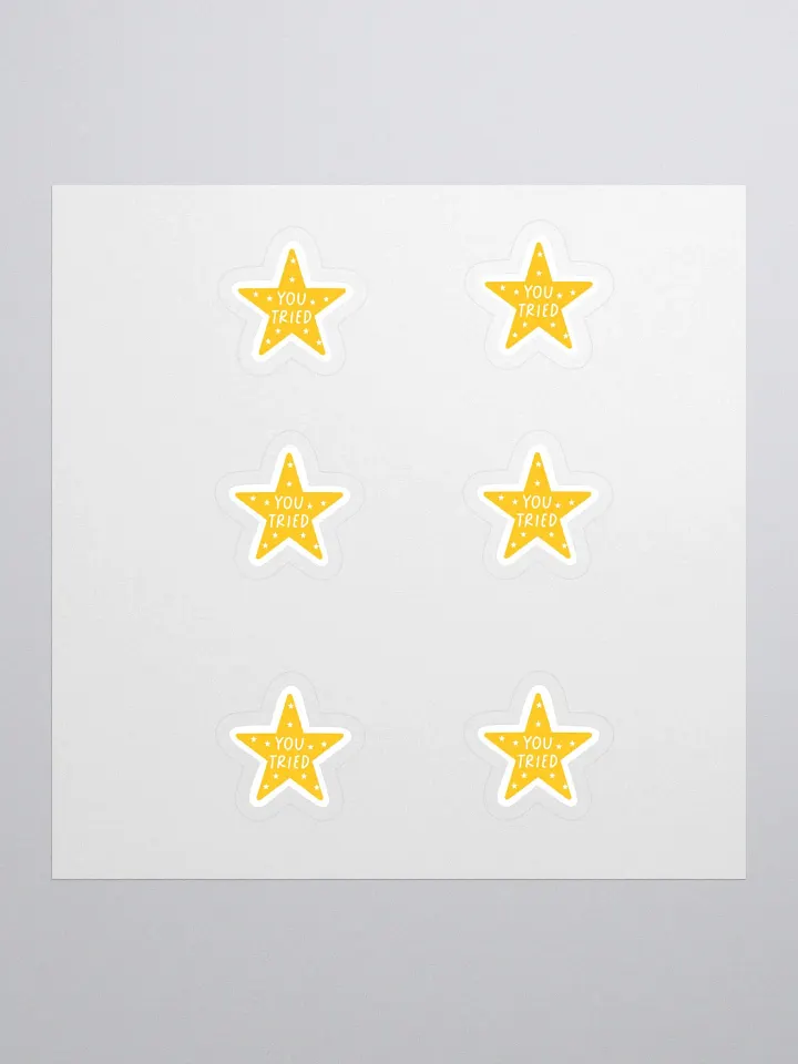 You Tried Sticker (MEDIUM Sheet) product image (1)
