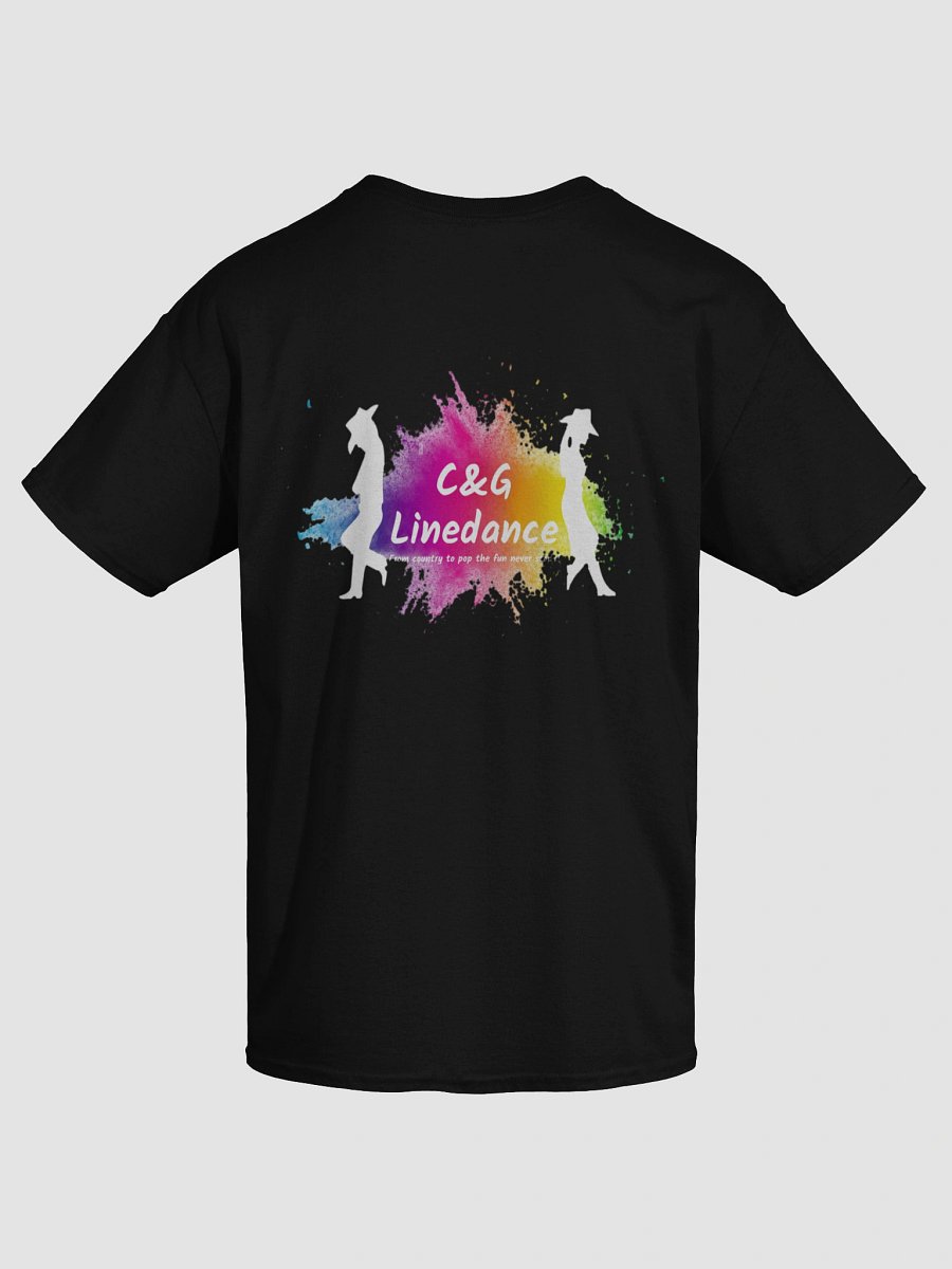 C&G Linedance T-shirt (White Logo) product image (5)