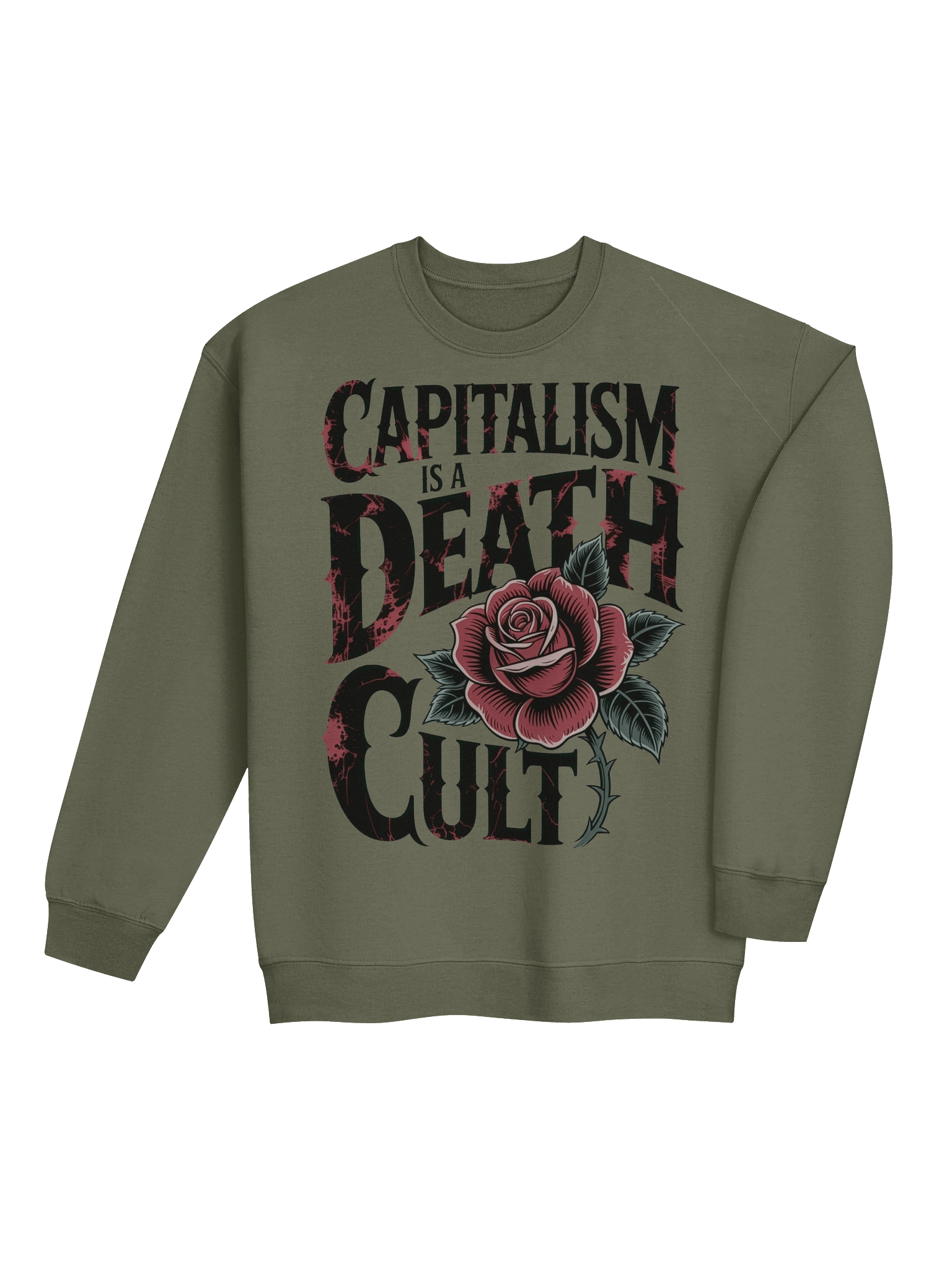 Capitalism is a Death Cult Sweatshirt product image (17)