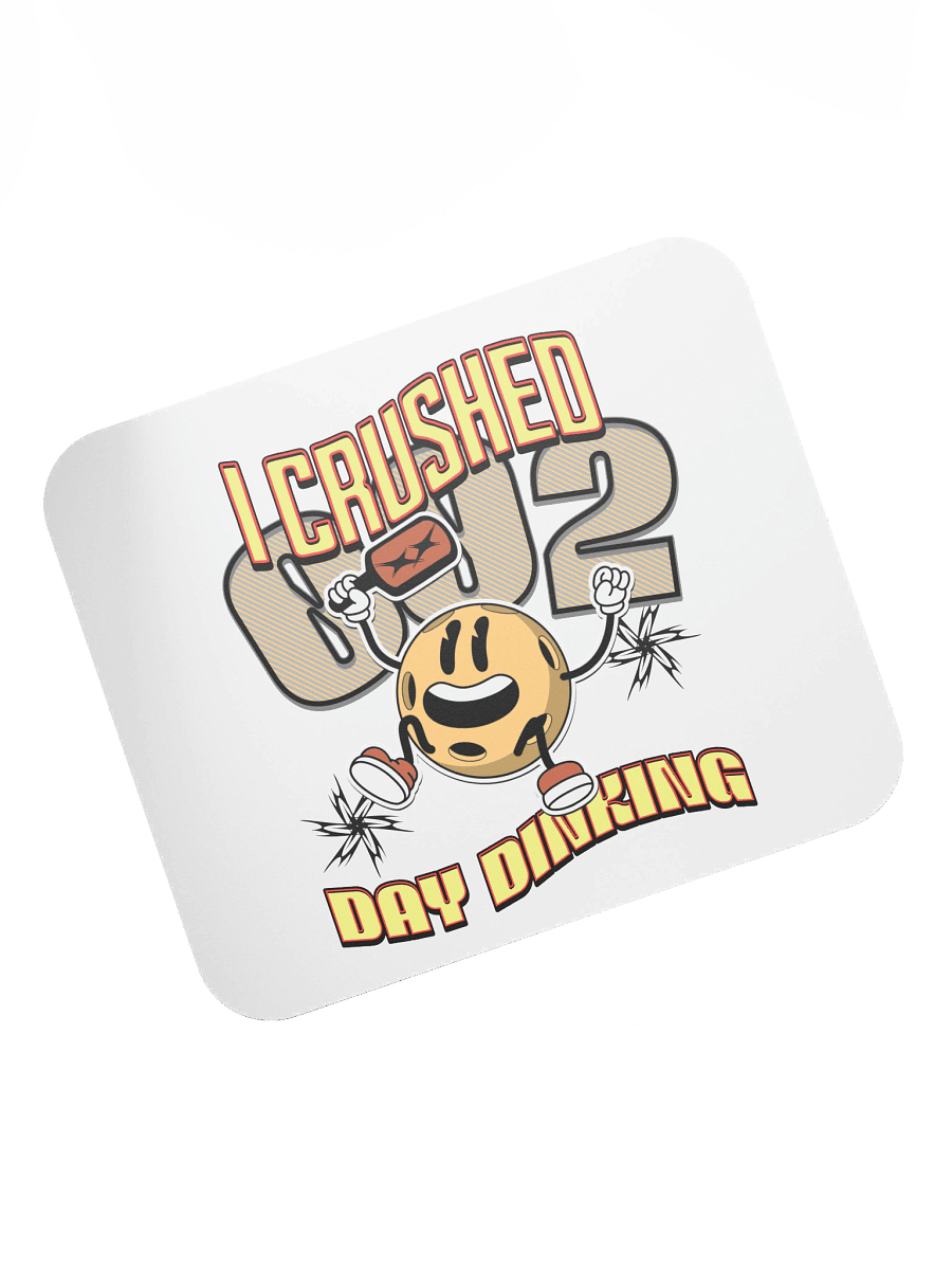 I Crushed 002 Day Drinking Pickleball Champion Mouse Pad product image (5)
