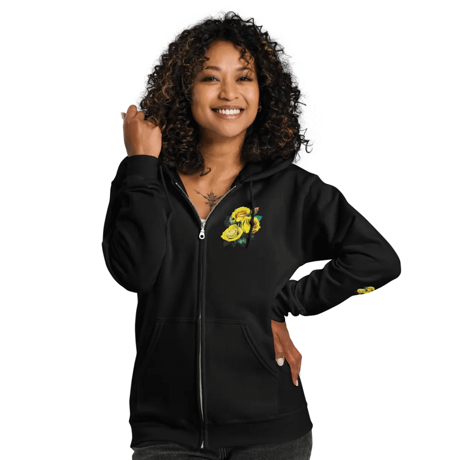 Sunshine Blooms Zip Hoodie product image (9)