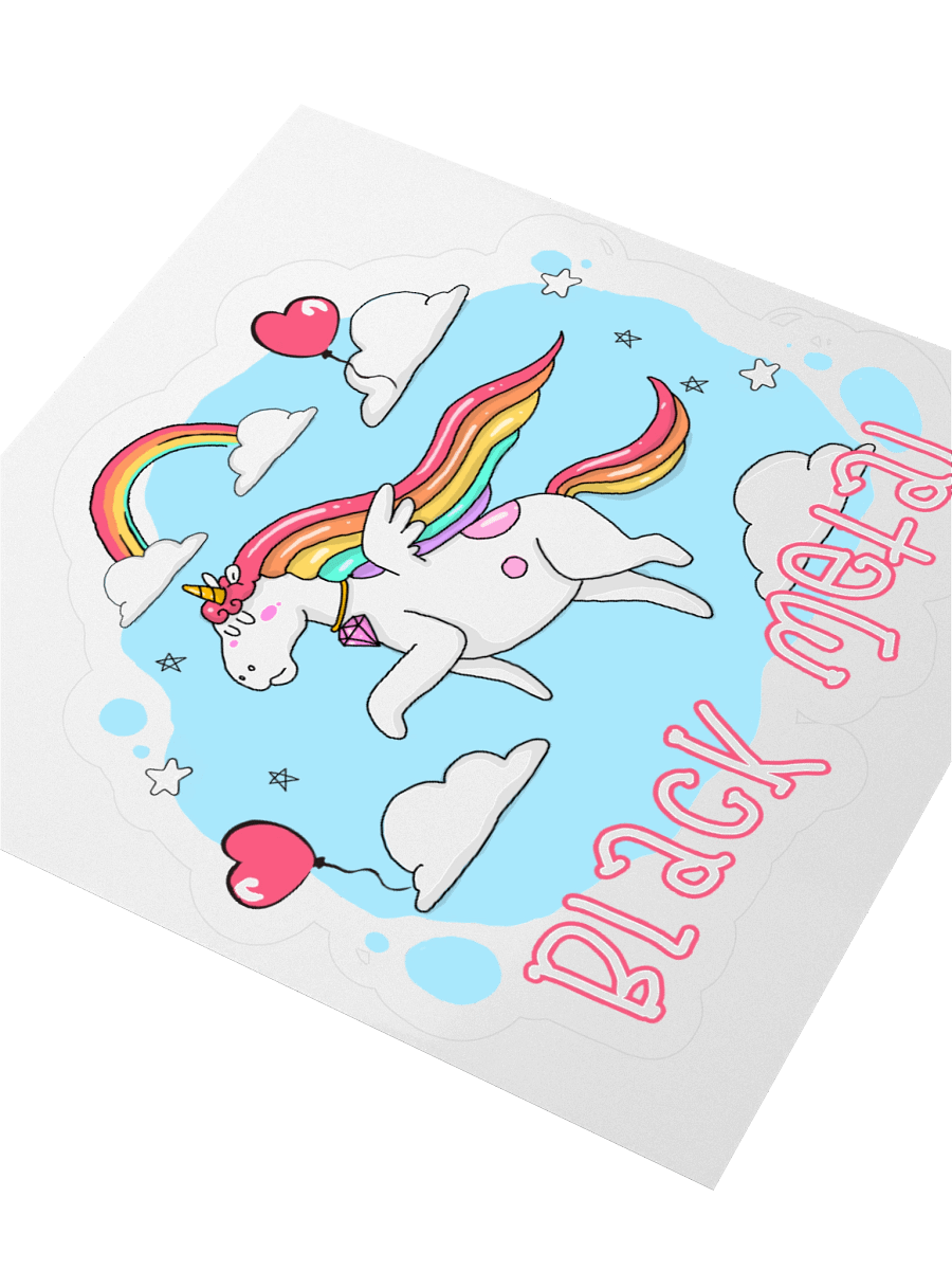 Diabolic Unicorn Sticker product image (8)