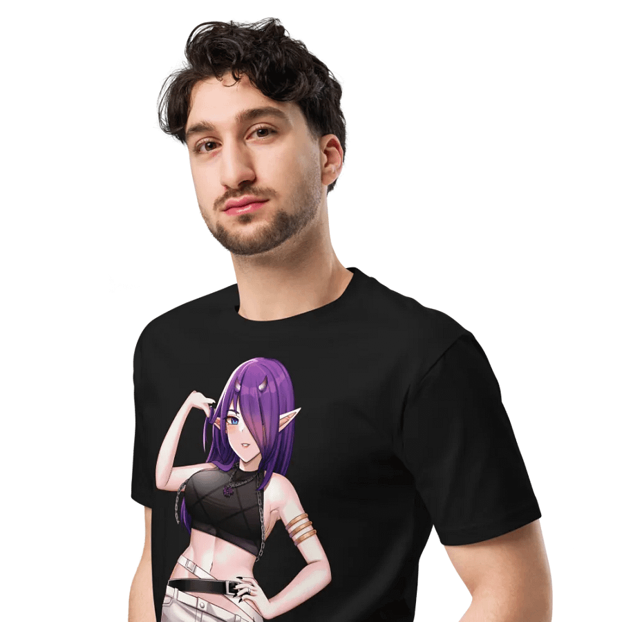 HysteriaV Vtuber T-Shirt (Purple) product image (4)