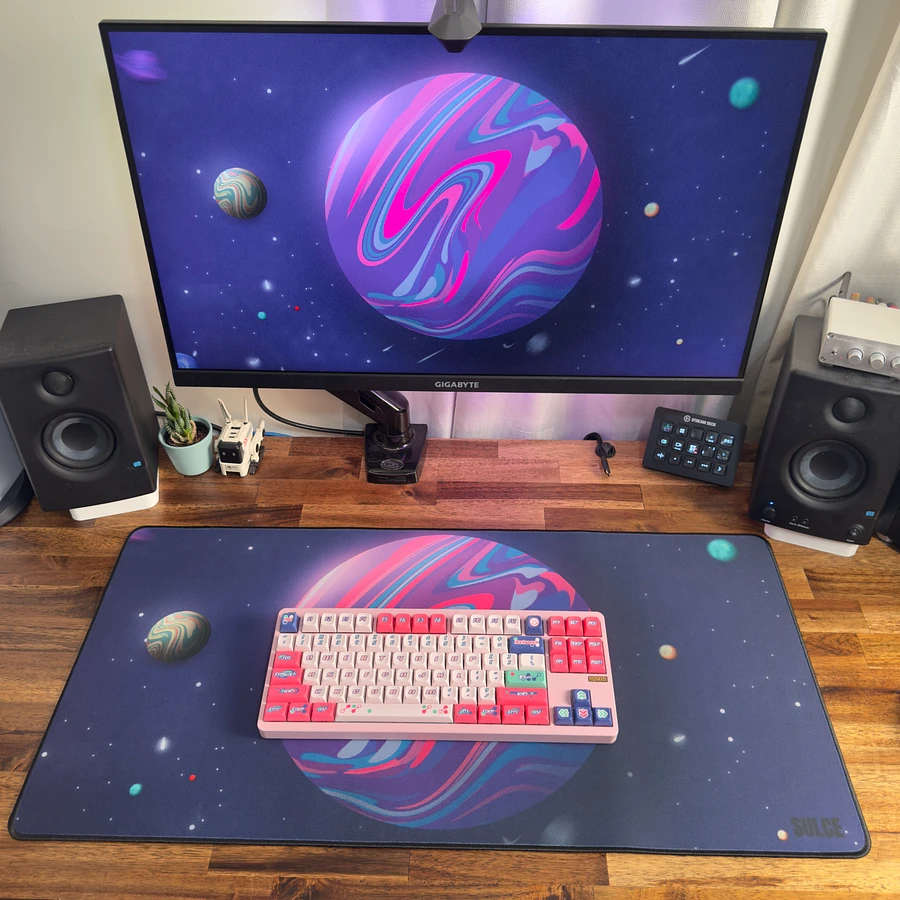 Purple - Stellar | L - Desk Mat product image (7)