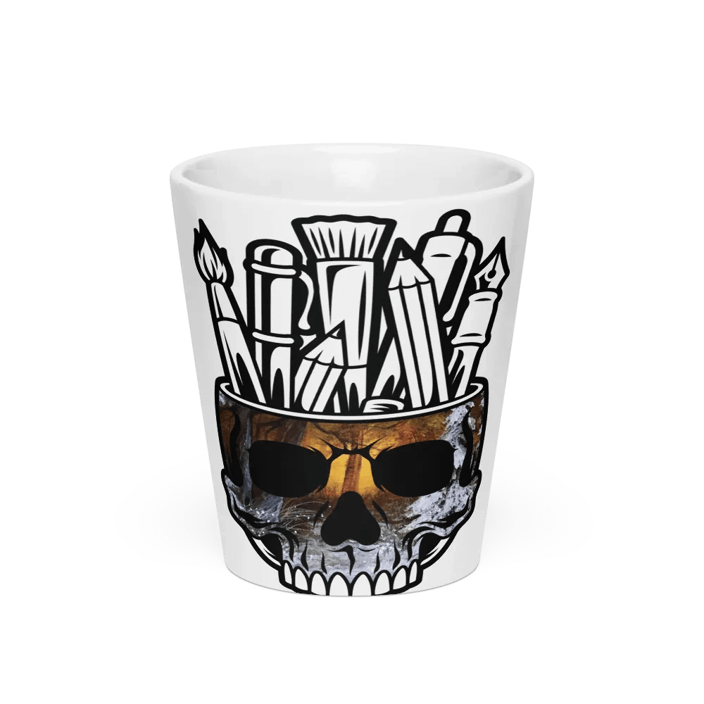 Skull Paintbrush Holder product image (3)