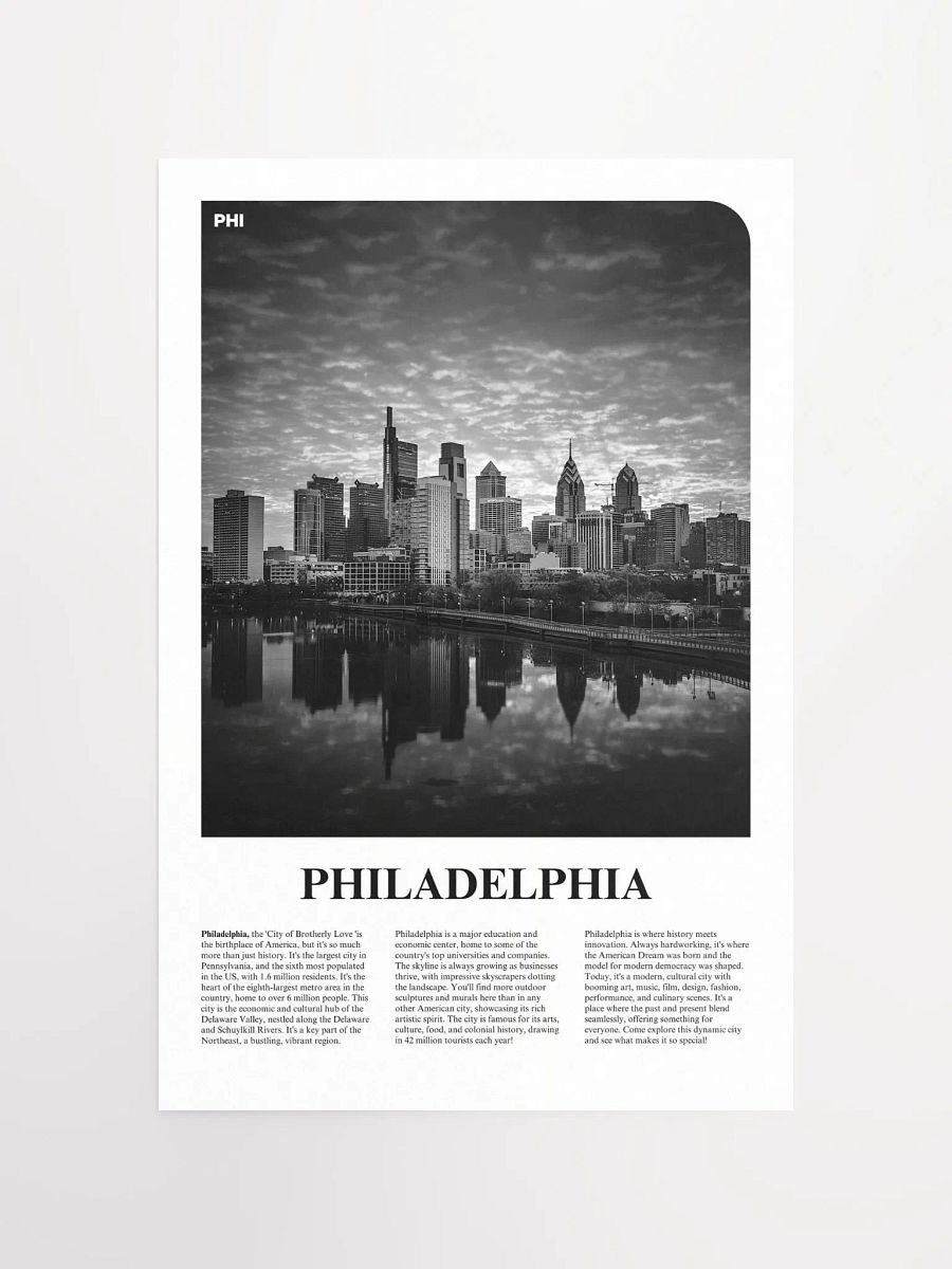 Philadelphia 02 Newspaper Poster product image (5)