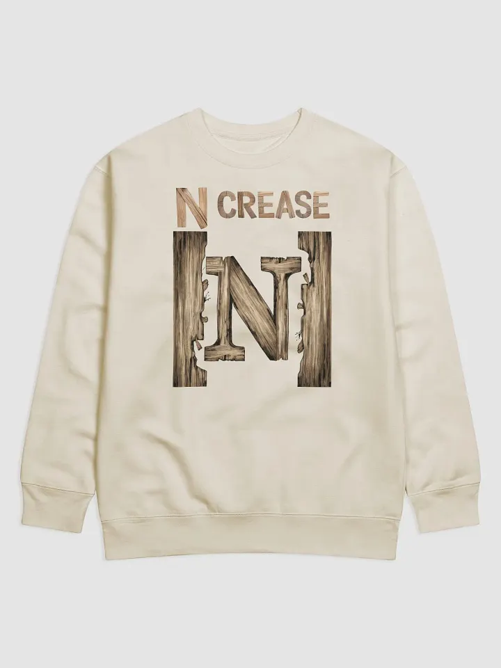 N Crease - Funny Wordplay Sweatshirt product image (22)